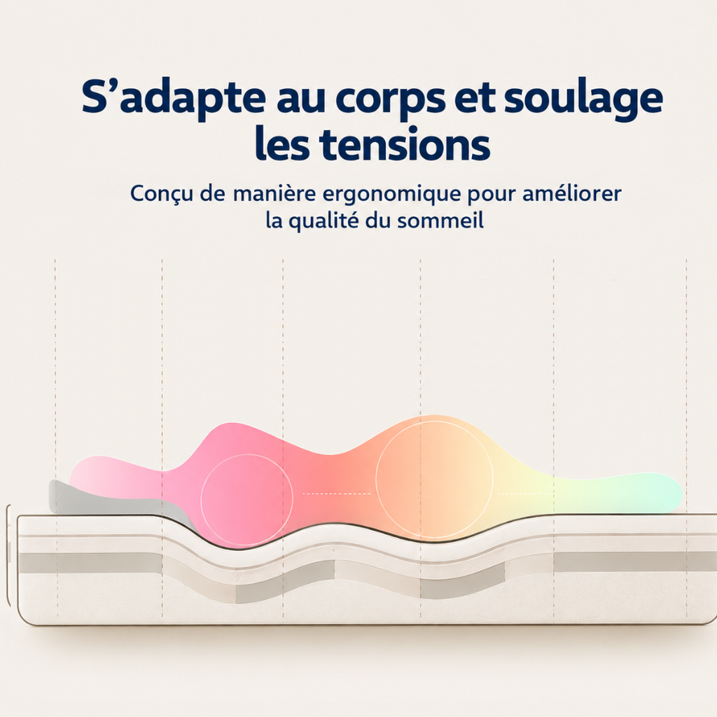 Matelas Futon Vert en Fibre de Soja