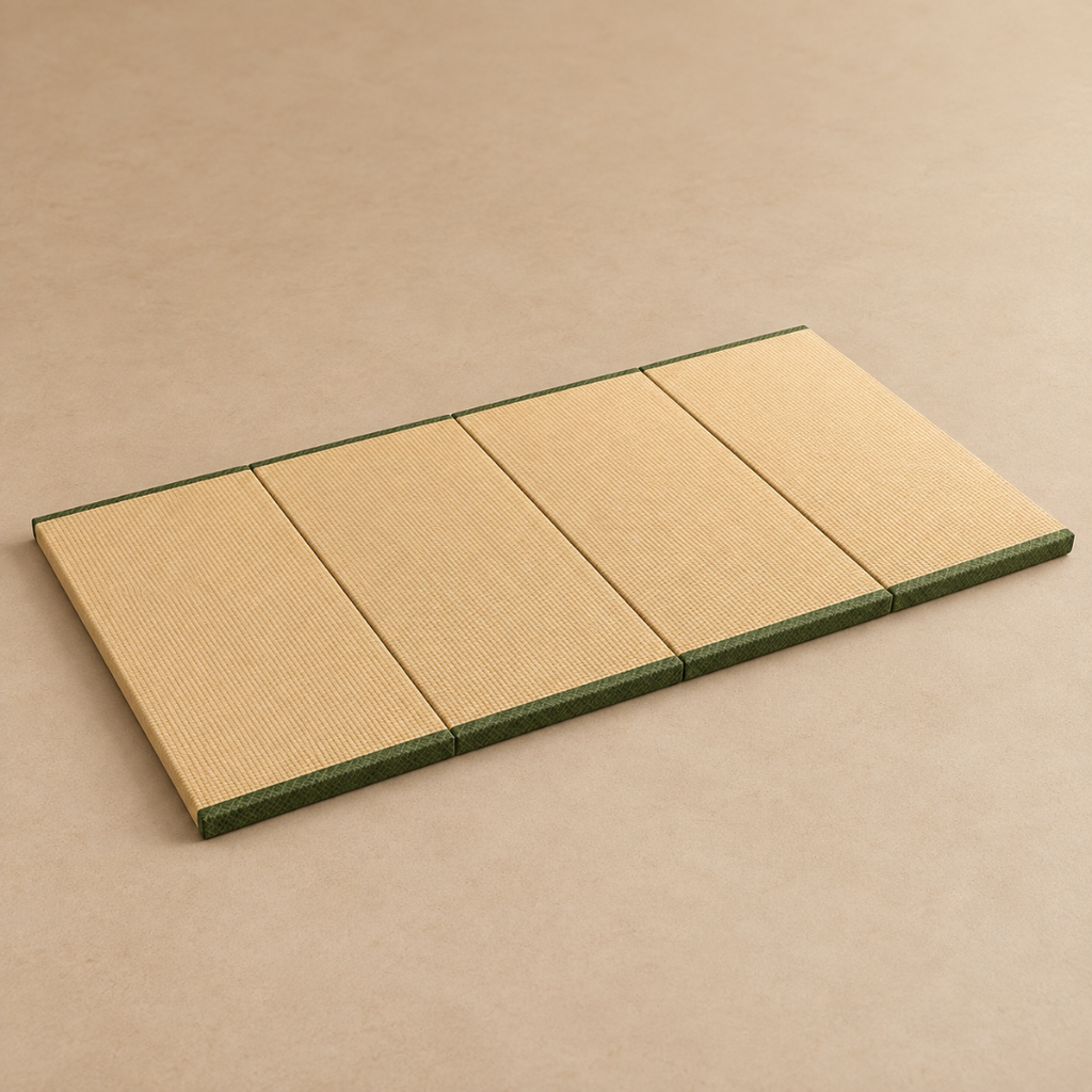 Tatami Japonais Pliable Vert