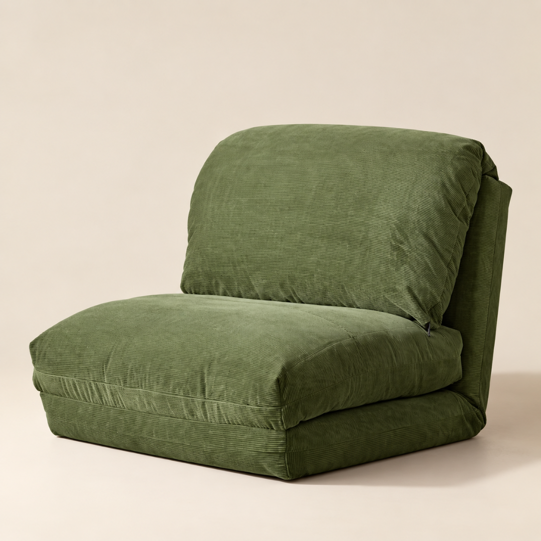 Fauteuil Futon Japonais Vert