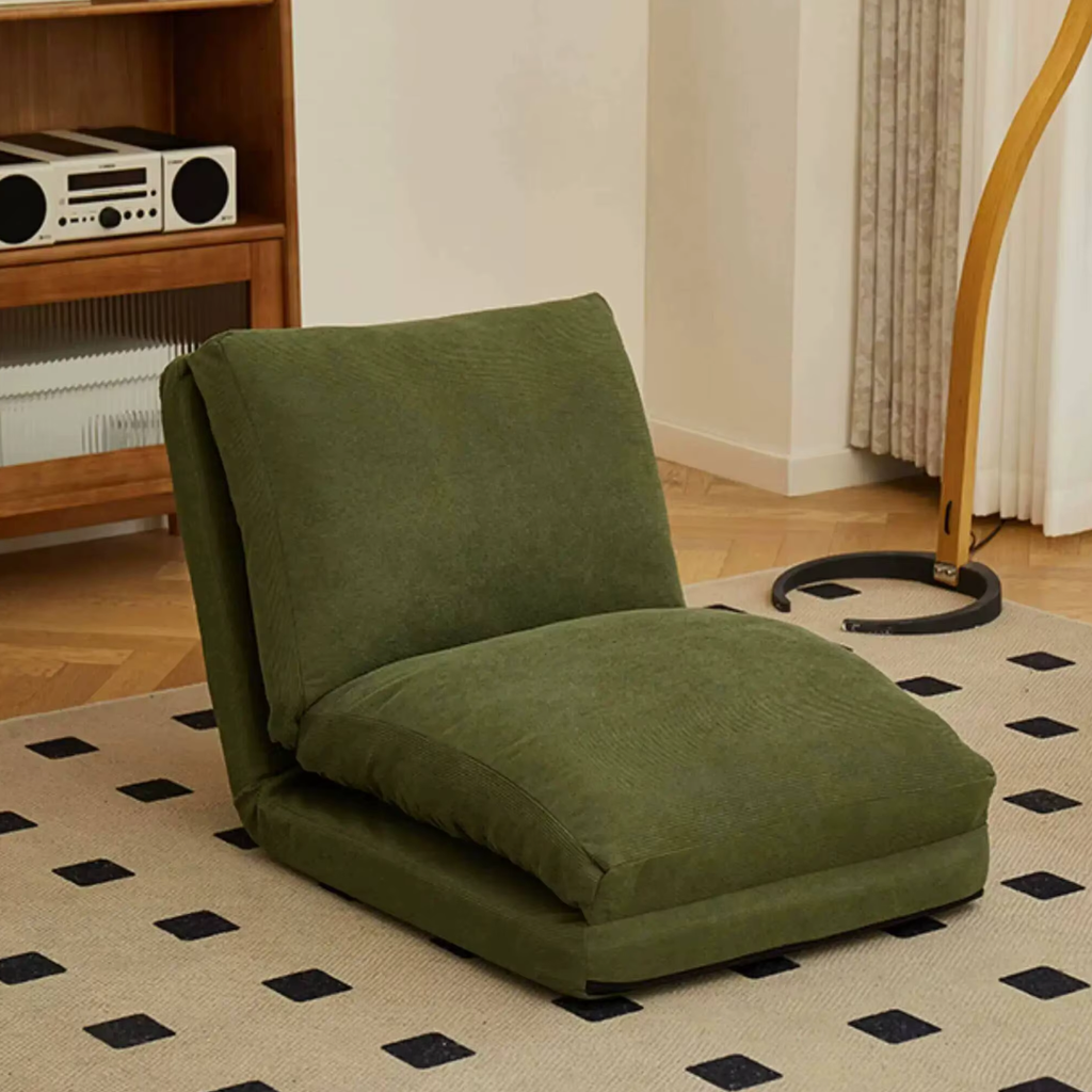 Fauteuil Futon Japonais Vert