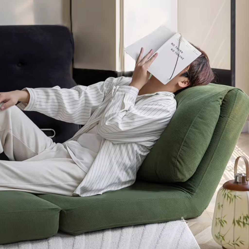 Fauteuil Futon Japonais Vert