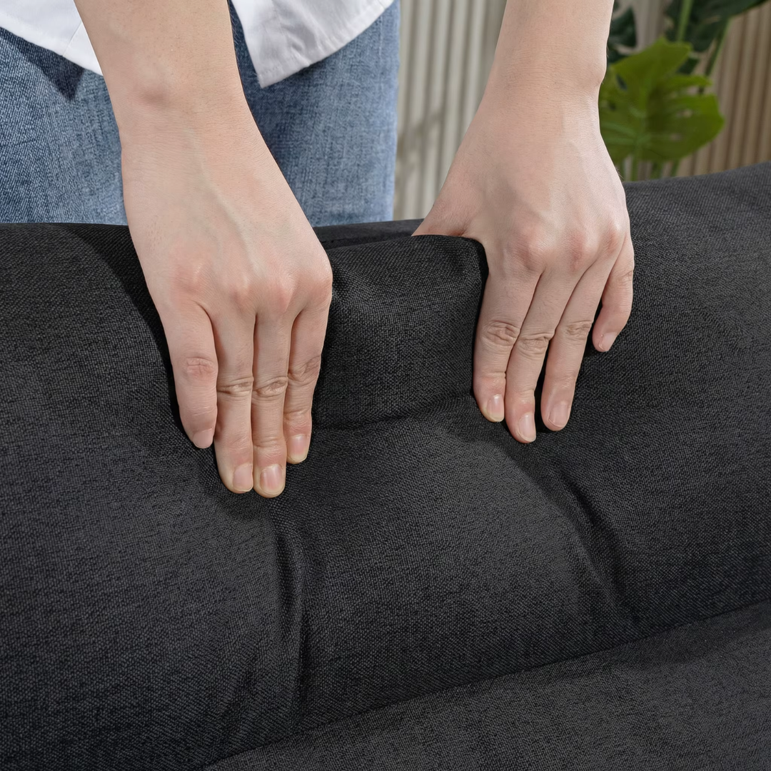 Fauteuil Futon Convertible Noir