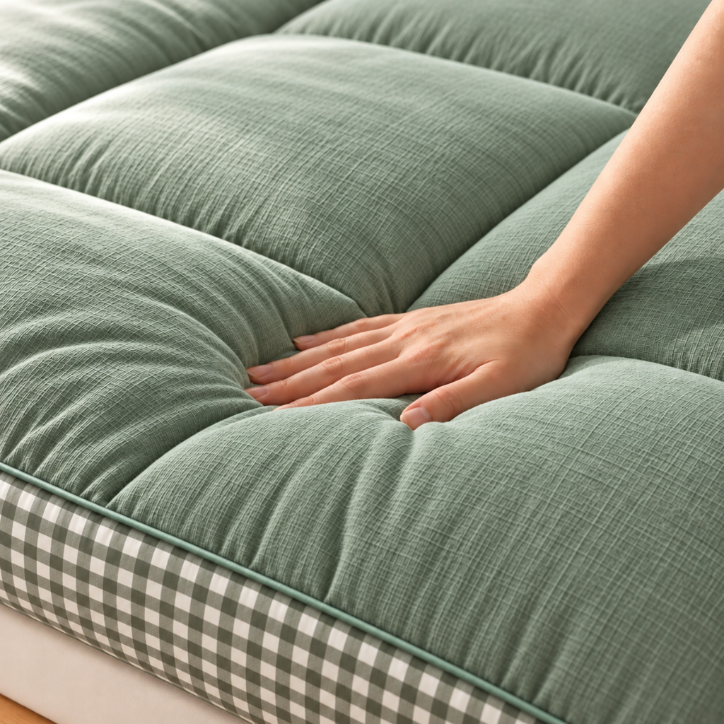 Matelas Futon Vert en Fibre de Soja