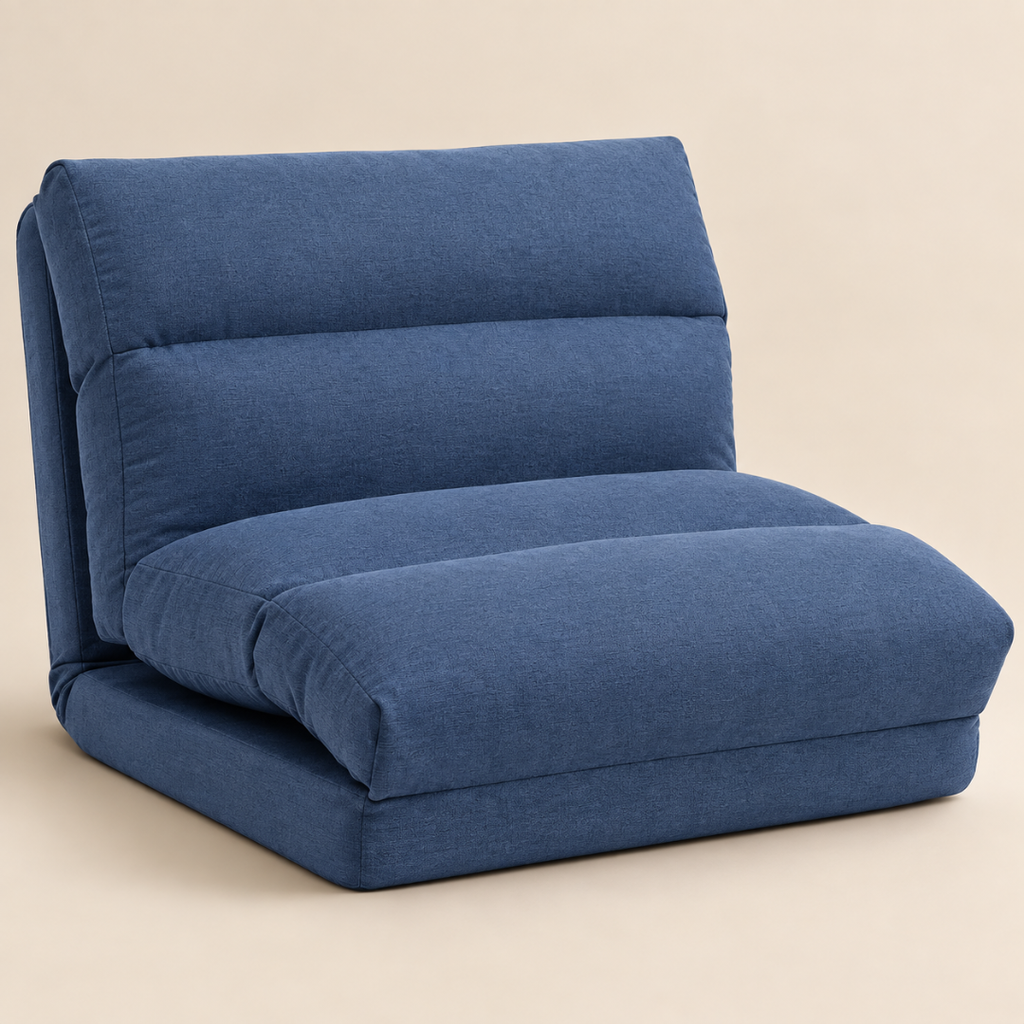 Fauteuil Futon Convertible Bleu