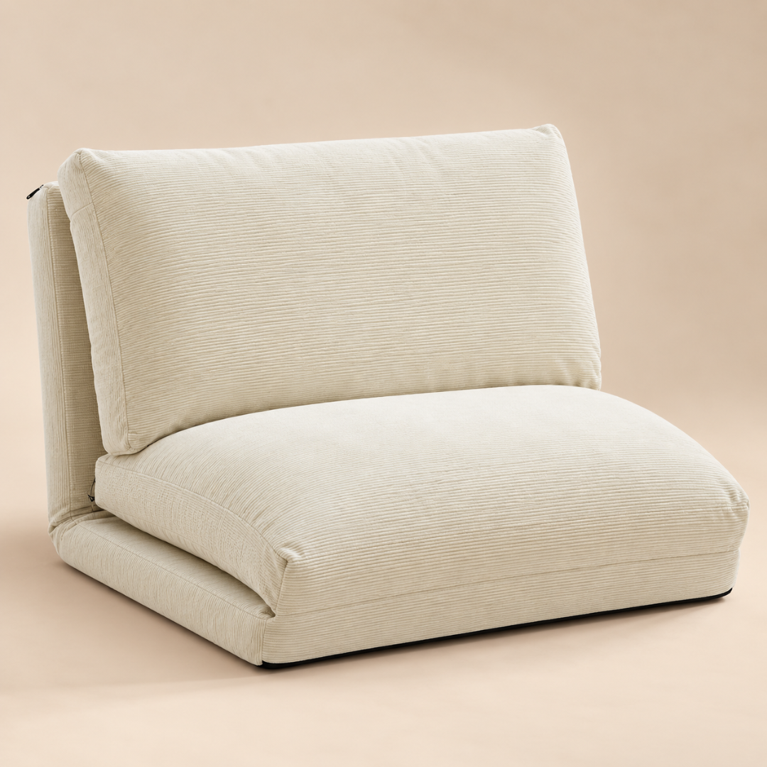 Canapé-Lit Futon Japonais Beige