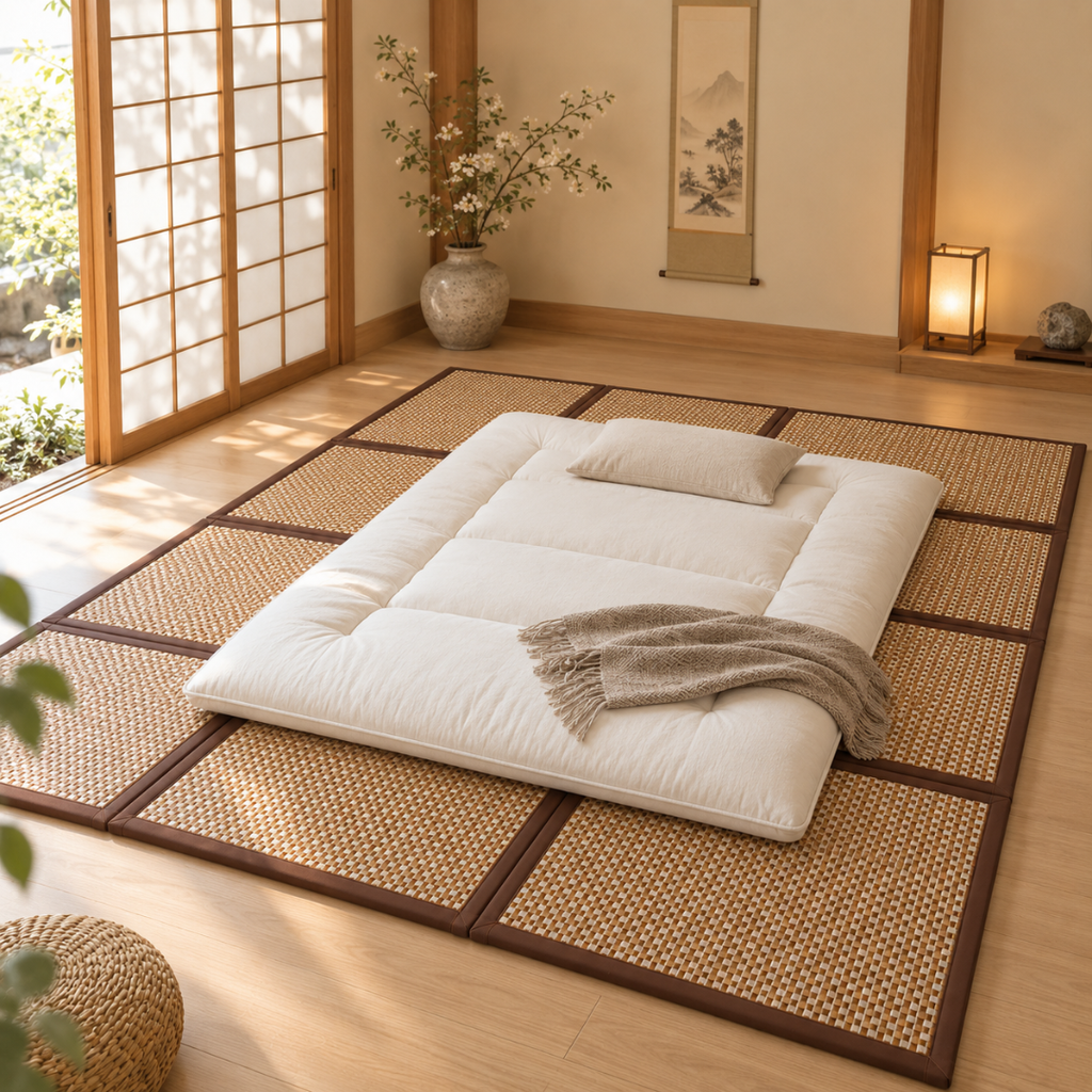 Dalle Tatami Japonaise Traditionnelle Beige