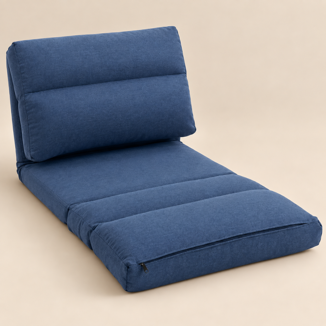 Fauteuil Futon Convertible Bleu