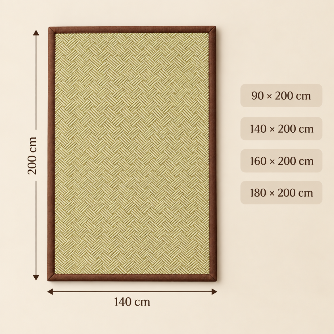 Tapis de Sol Japonais Épais Vert