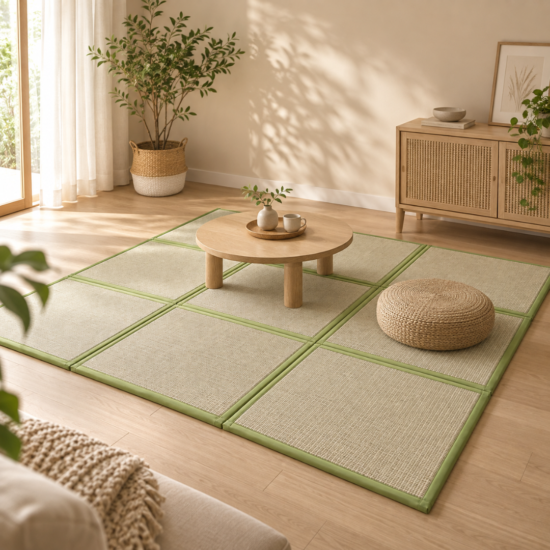Dalle Tatami Japonaise Traditionnelle Vert