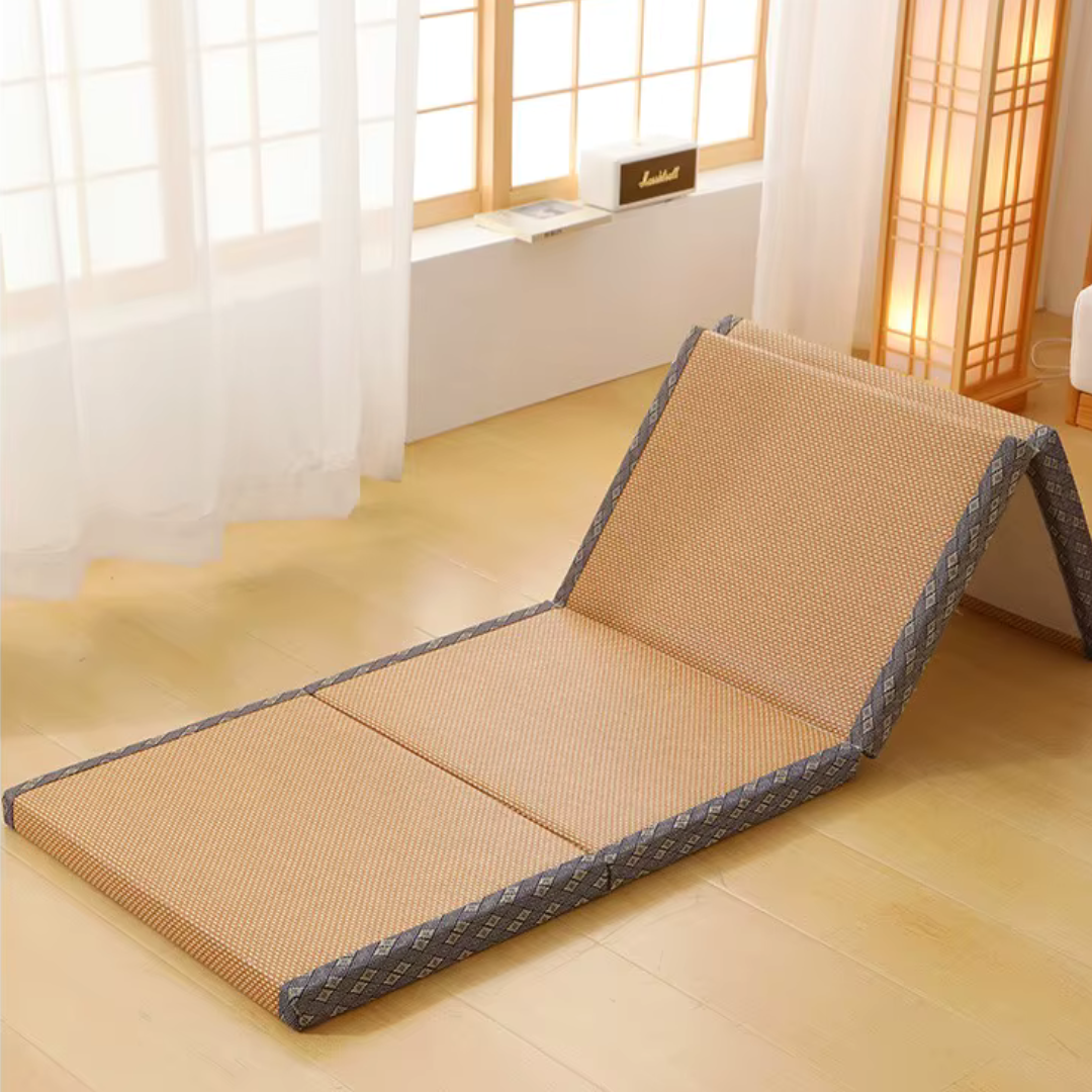 Tatami Japonais Pliable Bleu