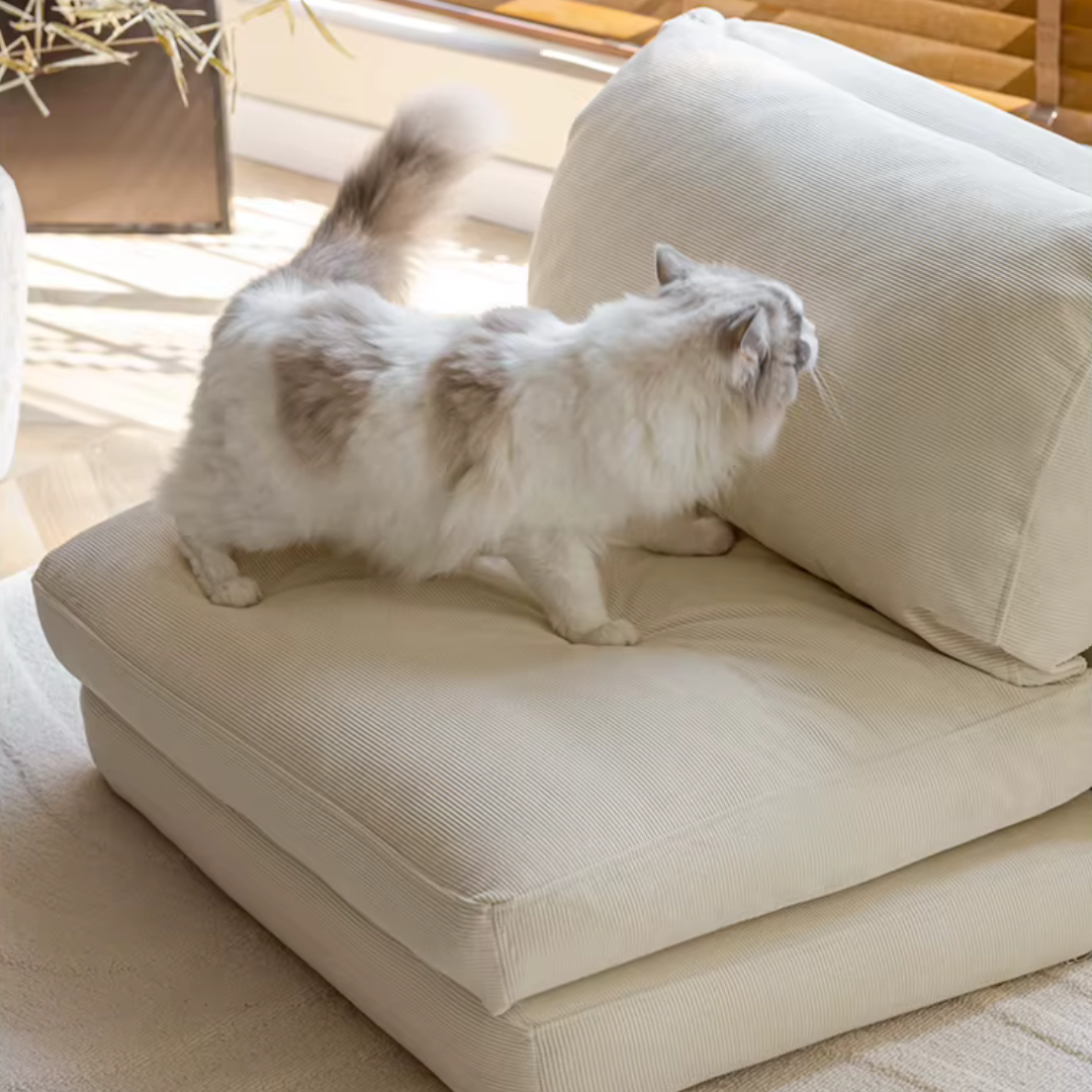 Fauteuil Futon Japonais Beige