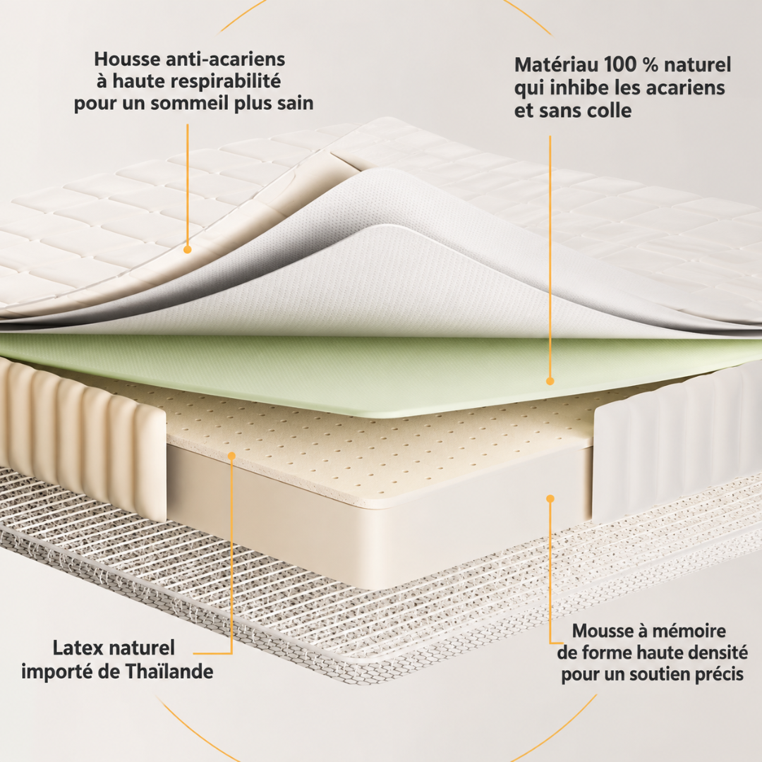 Matelas Futon à Mémoire de Forme