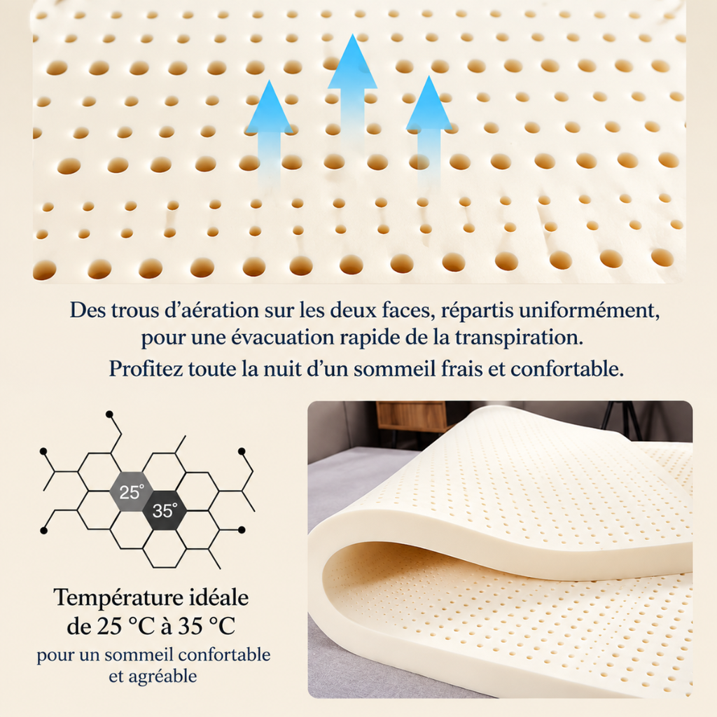 Matelas Futon Traditionnel en Latex